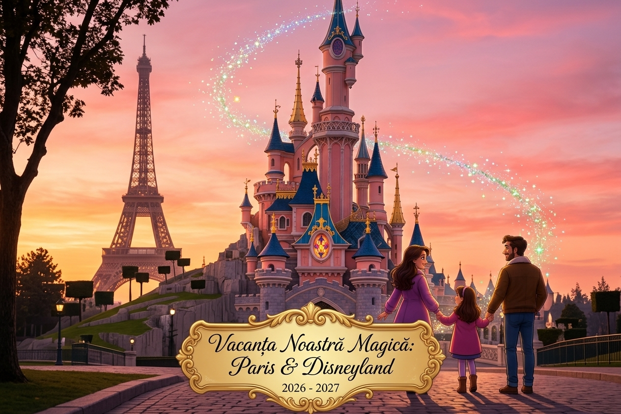Vacanță în Paris și o zi la Disneyland